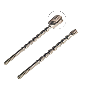 4-Piece 20mm x 920mm SDS Max Rotary Hammer Drill Bit Set for Masonry Wall Drilling