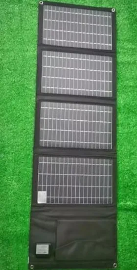 High efficiency 120W Foldable Solar panel for camping