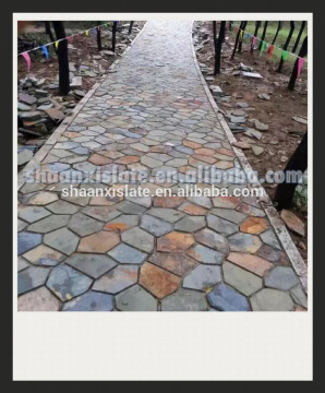 2016 Chinese rusty paving stone for outdoor flooring