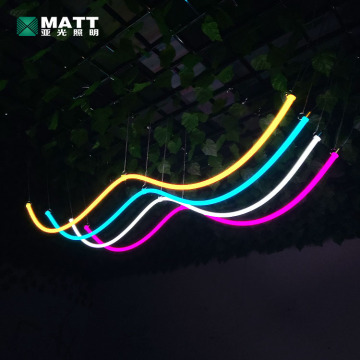 MATT Drop Shipping NO MOQ 24V Rope Strip Flex Neon Light for Stairs Indoor Decoration