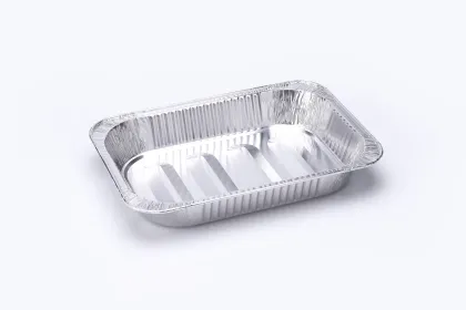 Foil Tray in Microwave
