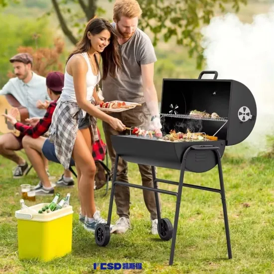 Popular 304 Stainless Steel Portable Open Campfire Grill BBQ Grill Table