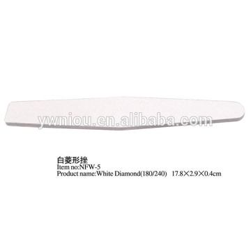 durable Salon Nail File Professional White Nail File 80/120