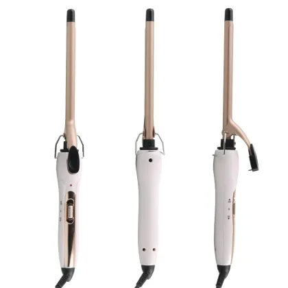 JINDING X836 Digital Display Mini Curler - 9mm Curly Hair Stick