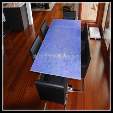 48mm solid surface glass modern office manager desk