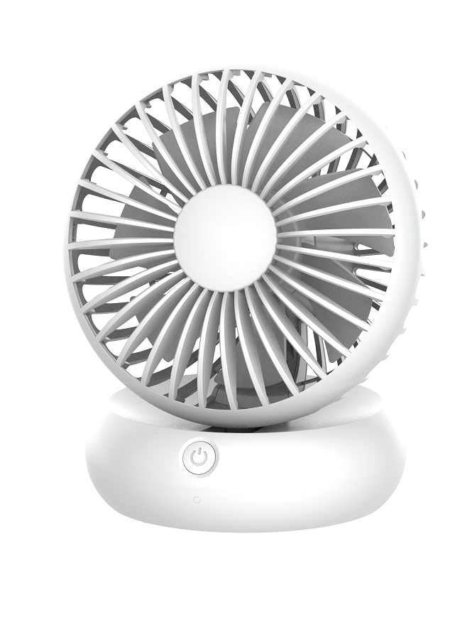 Mini ventilateur portable rechargeable de 3,5 pouces