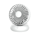 Mini ventilador portátil recargable de 3.5 pulgadas