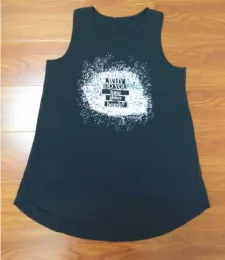 Girl's knit and woven sleevelss top