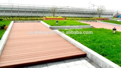 Extruded Plastic Composite Decking Composite Decking Solid