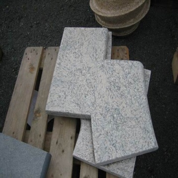 Bullnose Edge Capping Stone: หินแกรนิตคุณภาพระดับพรีเมี่ยมสำหรับขั้นตอนสระว่ายน้ำและเส้นขอบกระเบื้อง