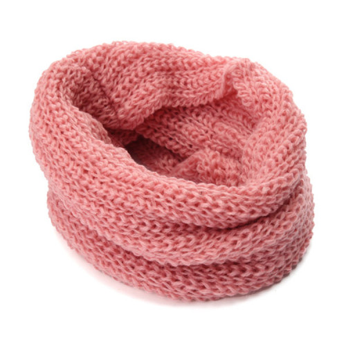 Solid Color kid knit scarf snood