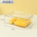 Clear Plastic Storage Bin With Built-In Handle