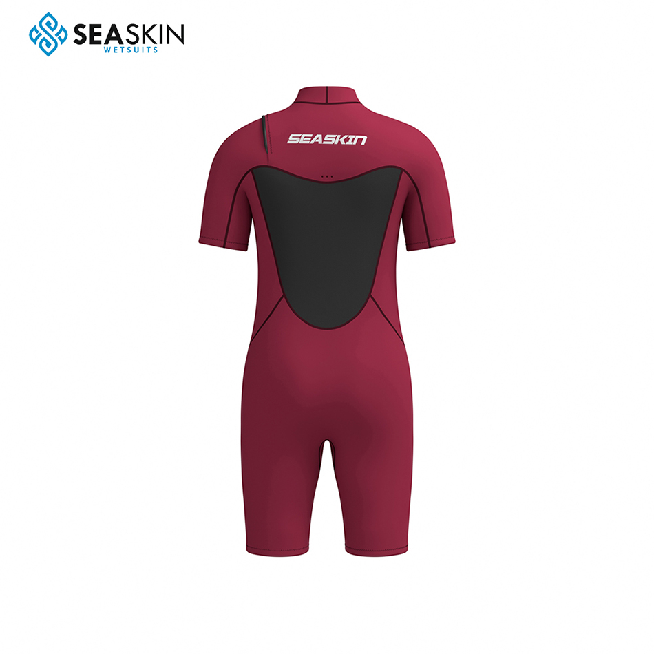 Seaskin Adults Custom Color Shorty Wetsuit For Surfing