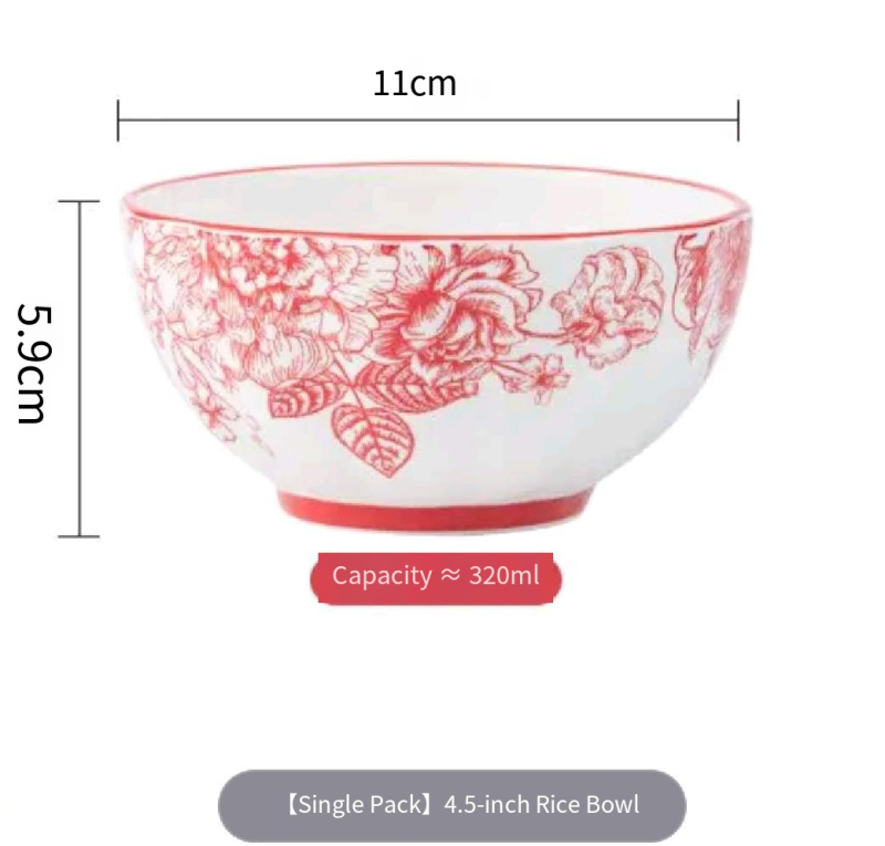 Cultural Theme Dinnerware for Spring Festival Celebrations
