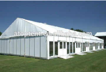 romantic large marquee aluminium alloy frame and pvc fabric tent