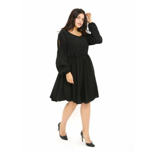 Plus size loose fit dress