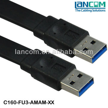 Hot Selling High Quality Flat USB 3.0 CABLE AM / AM