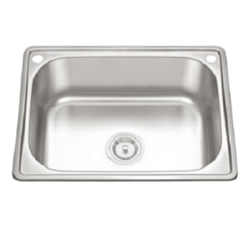 Dasen DS6046 Brushed Stainless Steel Kitchen Sink with Faucet Hole