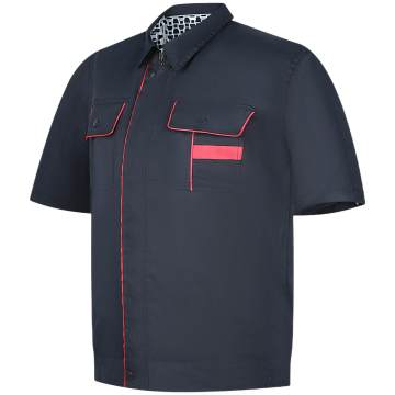 Airflow Fan Short-Sleeve Workwear | 24V Enhanced Version (Includes 1 Compatible Battery, 1 Charger and 1 Spare Fan Electrical Ki