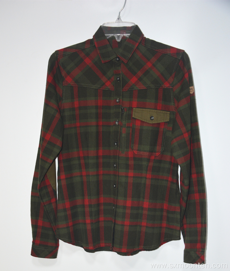 Good Price 100% Cotton Men Flannel Shirts