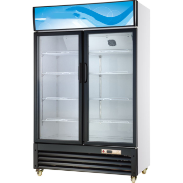 Double Glass Door Upright Cooler: The Ultimate Commercial Supermarket Display Chiller