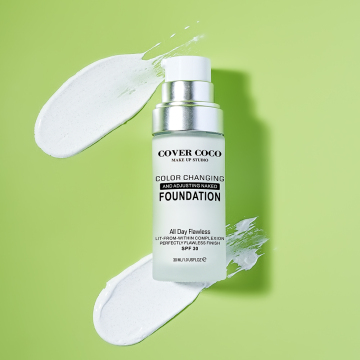 CoverCoco Foundation: finitura perfetta a base di minerale, di lunga durata, regolazione del colore