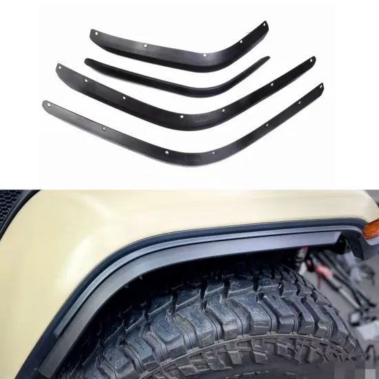 New Style Car Offroad 4x4 Jeep Gladiator ABS Fender Flares with Light