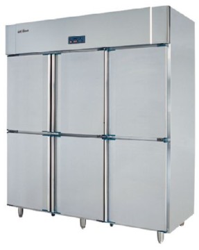 Deluxe upright freezers, 6- door, 1510Lts