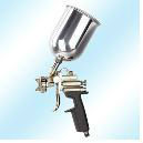 Auto painting spray gun, atomizing spray gun