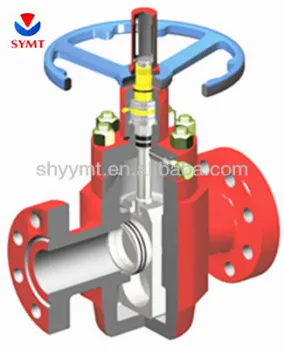 Non-rising Stem Gate Valve without the Balance Stem