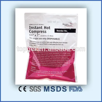 one use disposable compress Instant cold pack