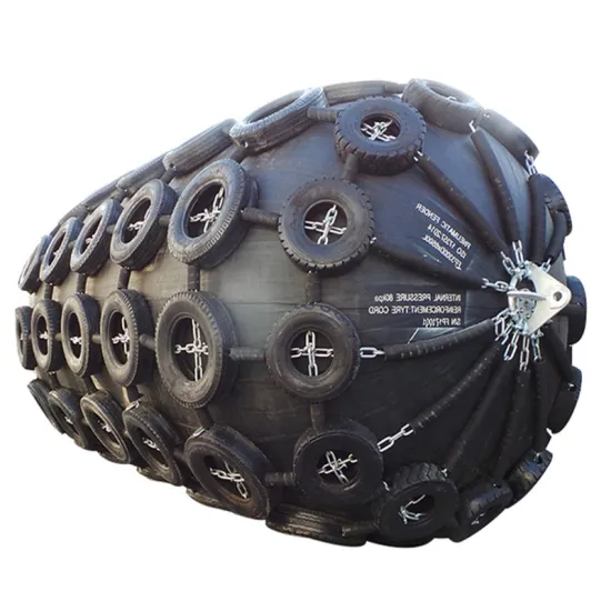 Yokohama Fish Ship Pneumatic Rubber Fender with Used Aircraft Tires - Customized Size