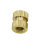 M2 brass knurled thread insert nut