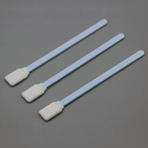 Large Rectangular Head Cleanroom Polyester Swab Compatible with Texwipe