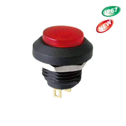 DC AC IP67 Waterproof Momentary Push Button Switch