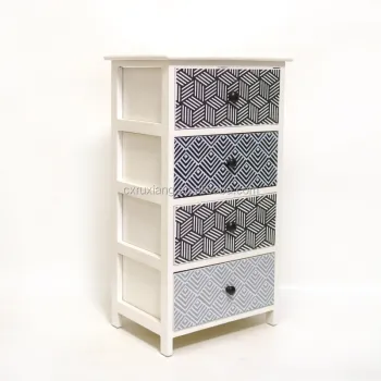 Wooden 4 Drawer Cupboard Design for Bedrooms