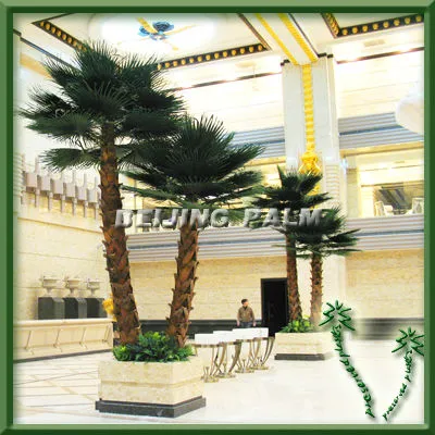factory artificial fan palm tree