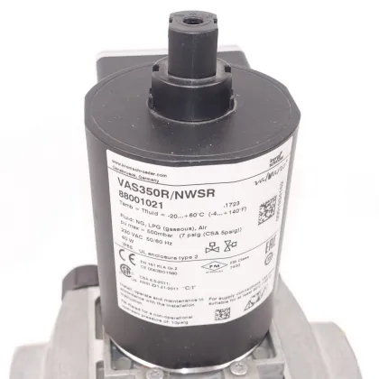 Kromschroeder Gas Solenoid Valves VAS350R/NWSR with Valve Position Feedback, 230V