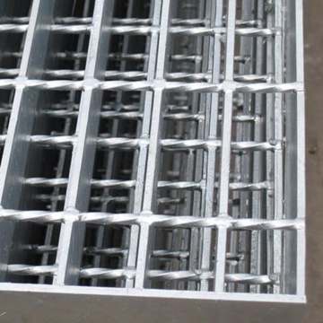 Plataforma de piso de grade de aço galvanizado e mergulhado quente