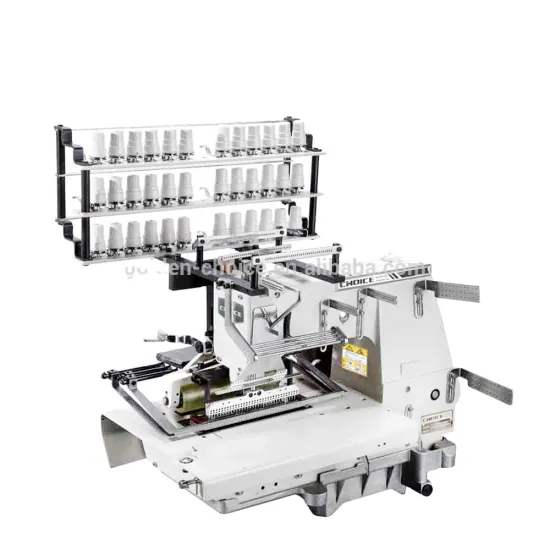 GC1433PSSM 33N Flat Bed Double Chain Loop Sewing Machine with Shirring