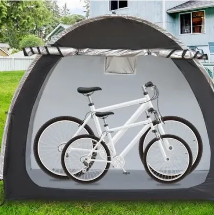Riding Rainproof Tent Portable Sunshade Dustproof and Rainproof Car Shed Tent