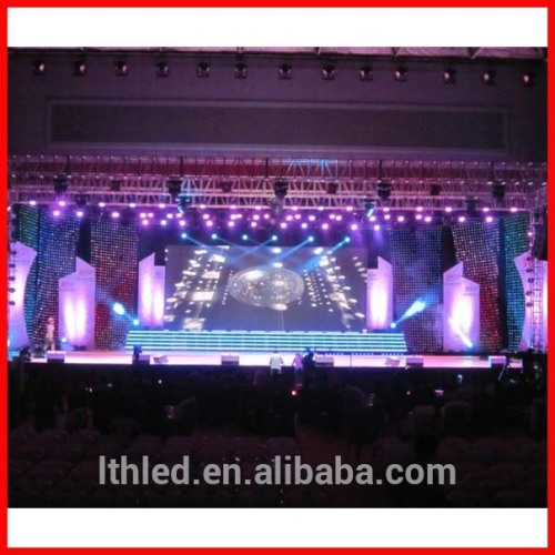 good consistency outdoor full color curtain led display