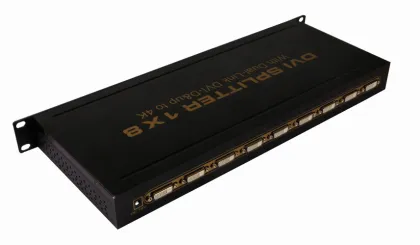 Dual-Link DVI-D 8port DVI Splitter 1X8 Distributor DVI Splitter