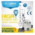 Lab 10L glass distillation chemical rotary evaporator