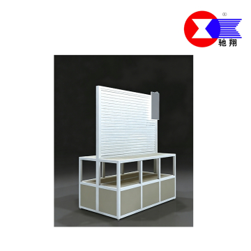 Slatwall Storage Retail Island Stand
