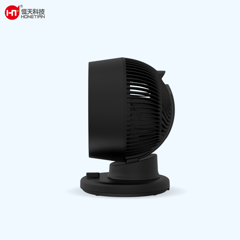 HONETIAN knob control 3 speeds 3D oscillation 8 inches AC circulator table white colour hot sellers indoor plastics fan