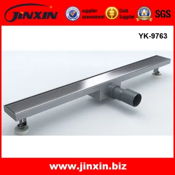 Stainless steel trench drain shower base /concrete drain channel