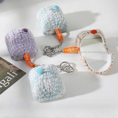 Tweed mini Double Doors Ring Storage Box