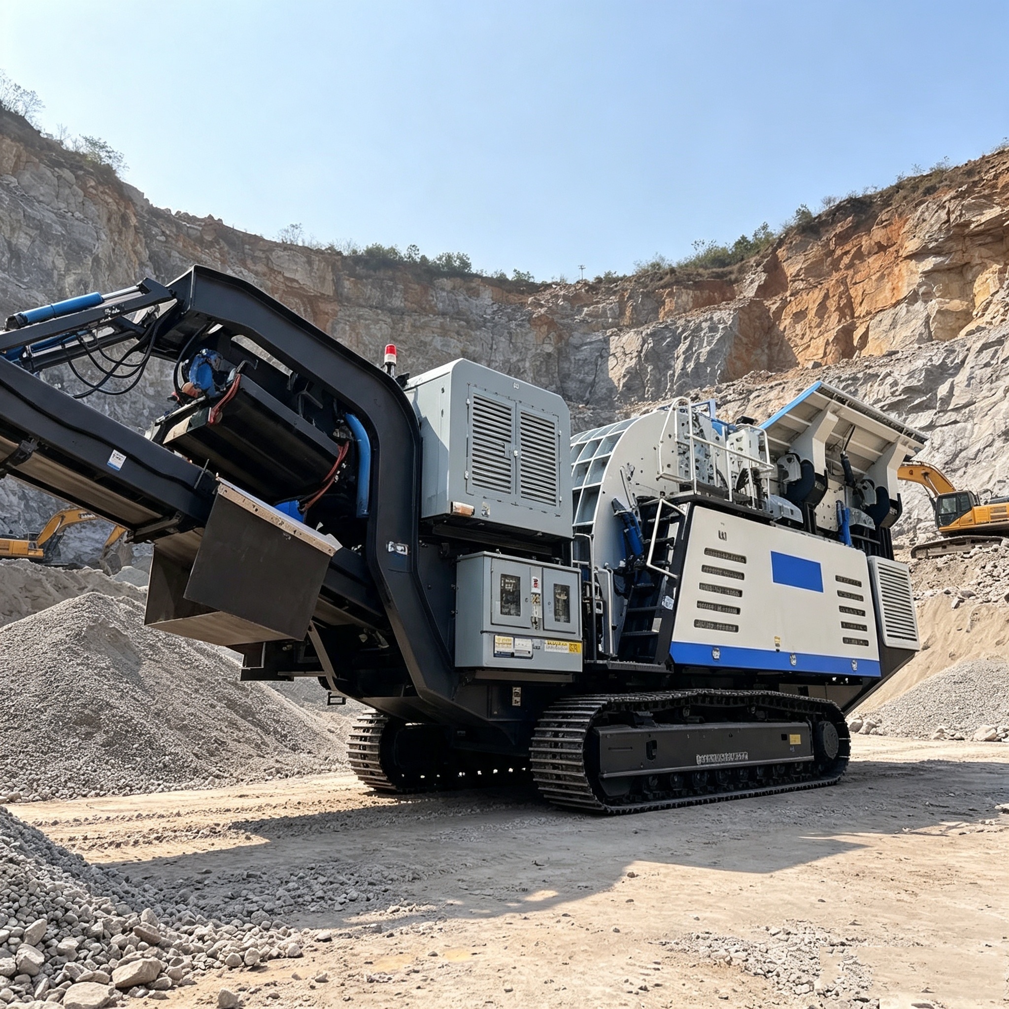 Crawler Mounted Crusher