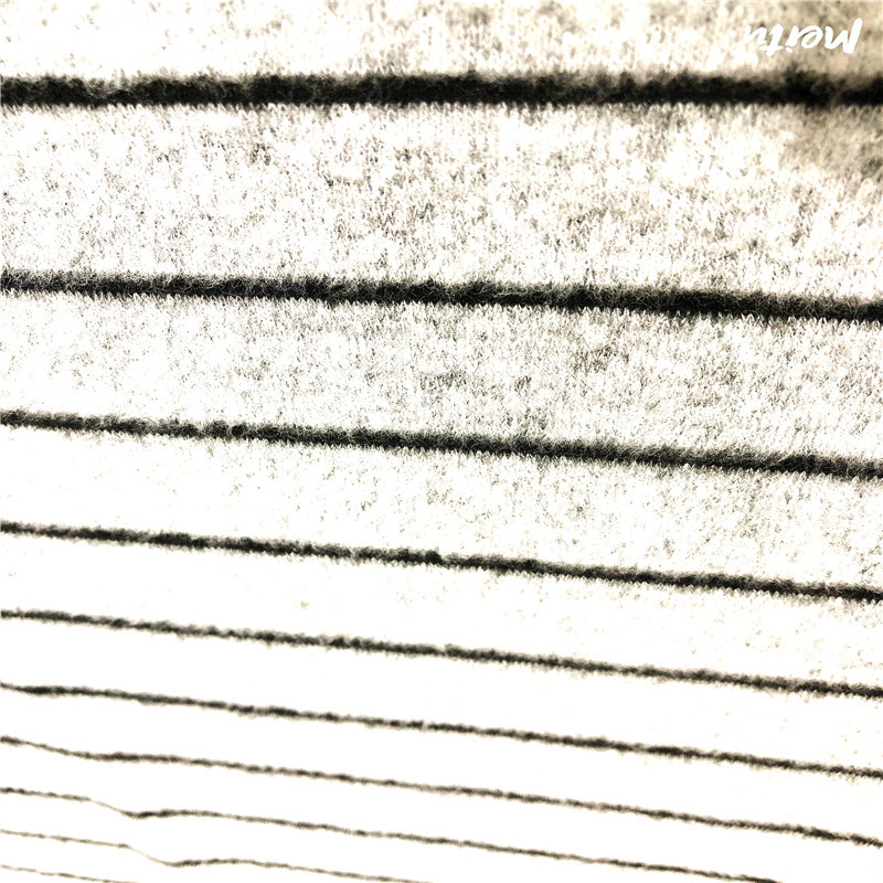 R/T/SPX Stripe Yarn Dyed Brush Knitting